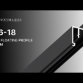 06-18 PRO PROFILE FOR COVE PERIMETER LIGHTING WITH 12MM DIFFUSER (WALL MOUNTED)