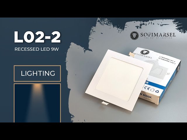 L02-2 RECESSED LED