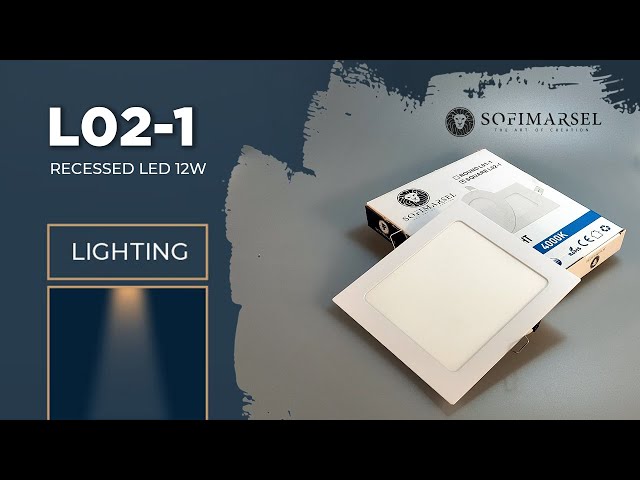 L02-1 RECESSED LED