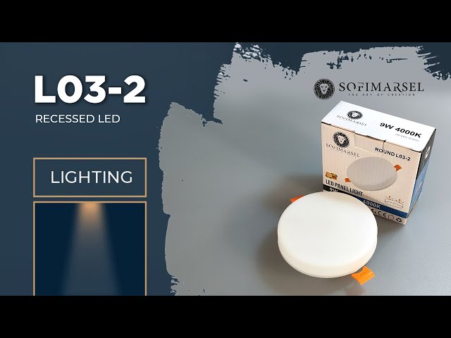 L03-2 RECESSED LED