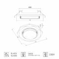 L08-9 RECESSED LED