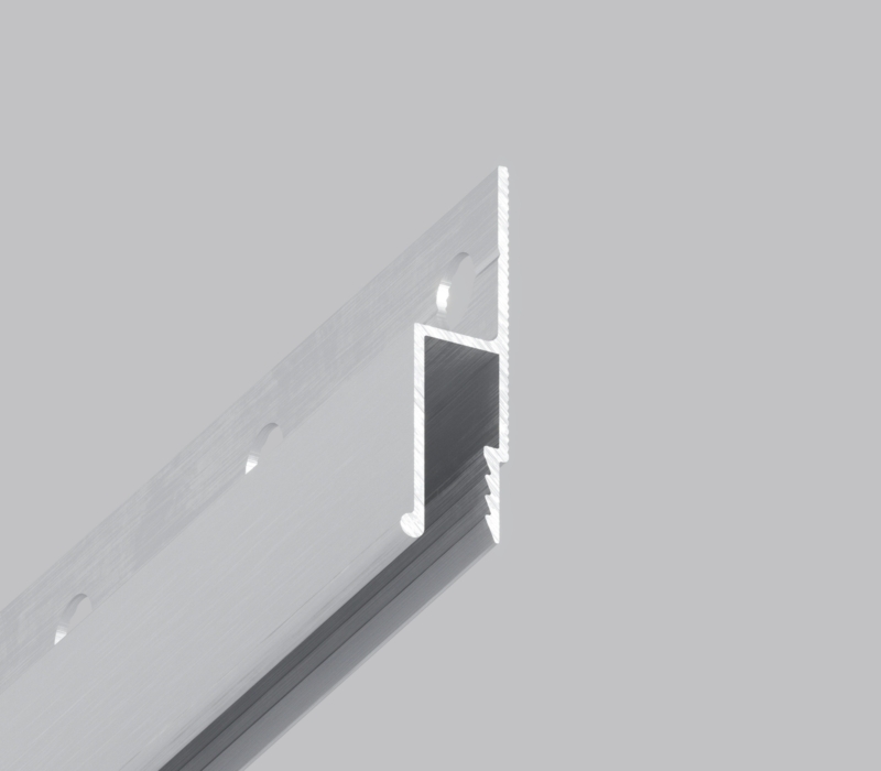 01-11 BASIC PROFILE PRE-DRILLED (WALL MOUNTED)