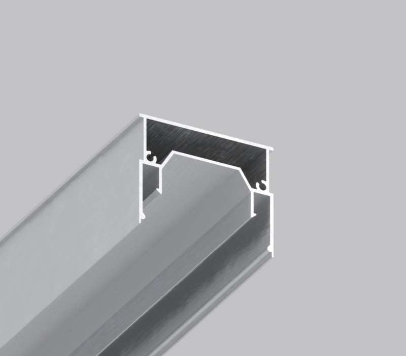 06-8 DEEP PROFILE FOR "LINEAR LIGHTING" WITH 47MM DIFFUSER