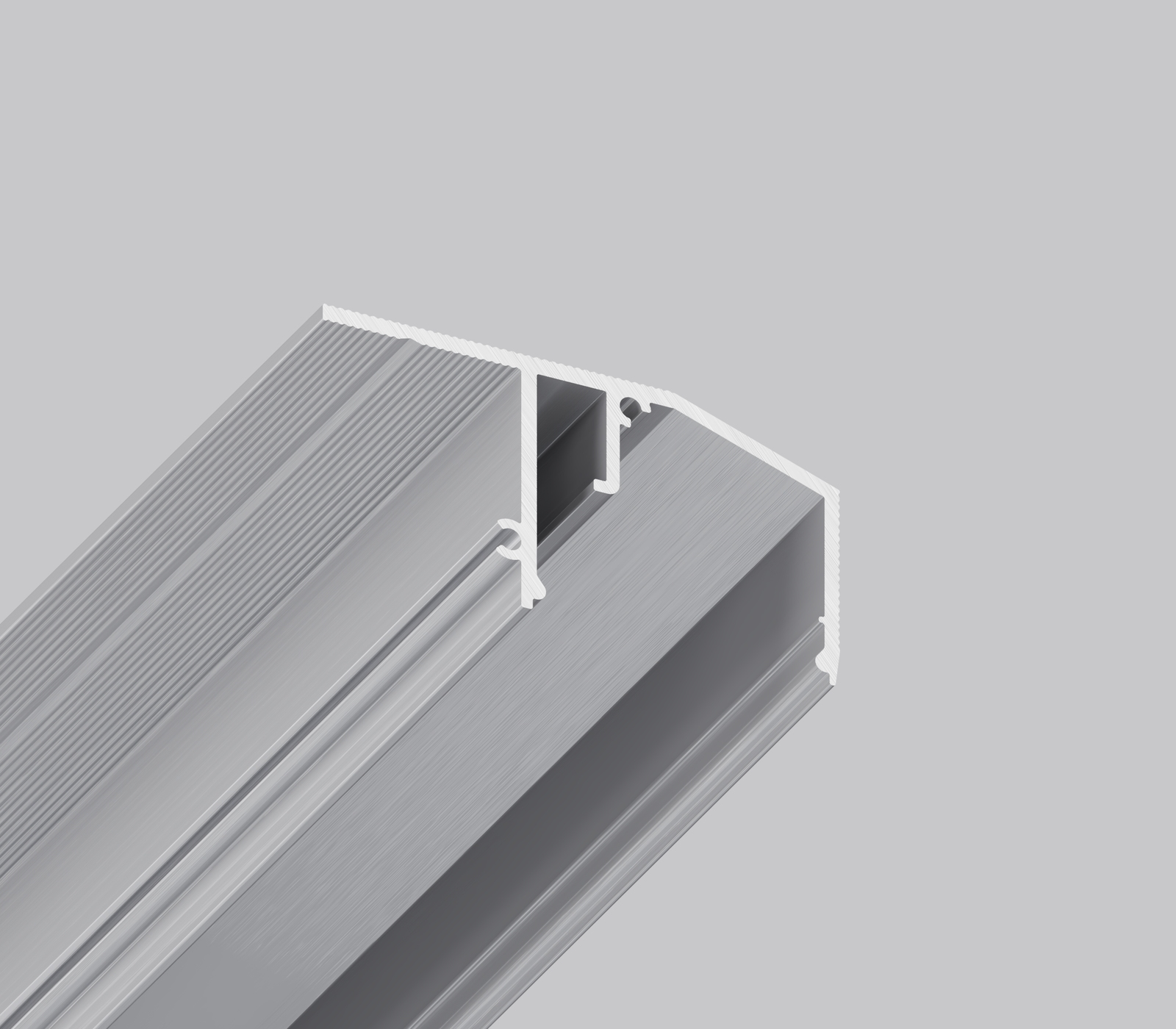 06-15 DEEP CONTOUR PROFILE WITH 25MM DIFFUSER (CEILING MOUNTED)