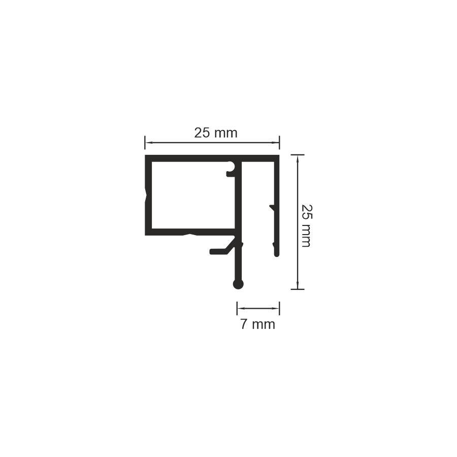 ALU FLAT BAR