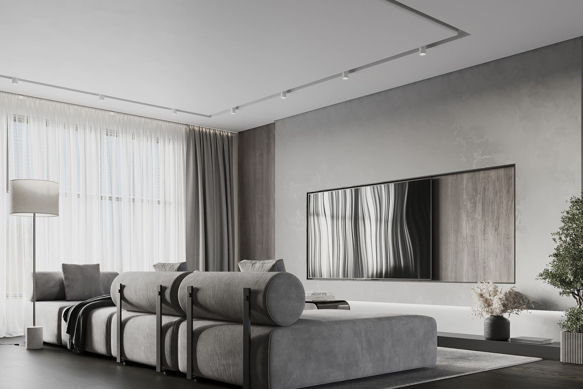 01-12 SHADOW PROFILE 5MM (WALL MOUNTED)