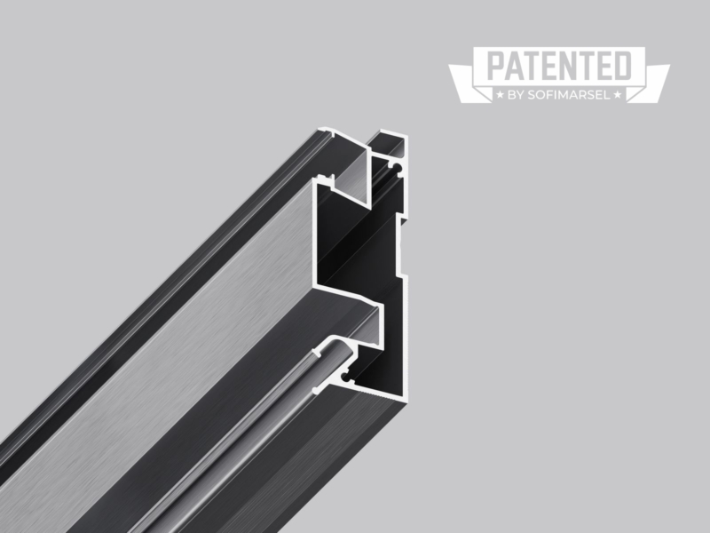 05-8 MULTILEVEL PROFILE "MULTISNAP" WITH 12MM DIFFUSER