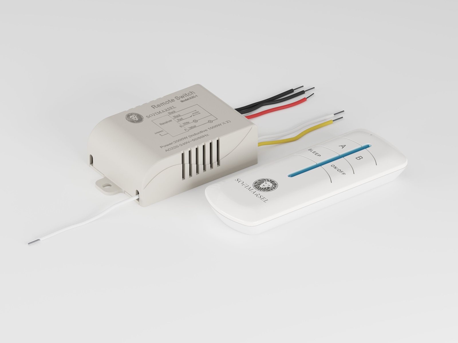 K02-1 REMOTE SWITCH 220V (2 CHANNEL)