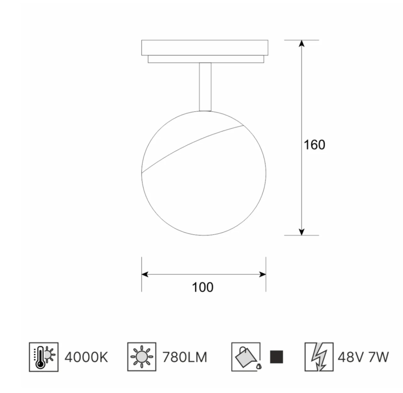 ML09-1 MAGNETIC TRACK LIGHT