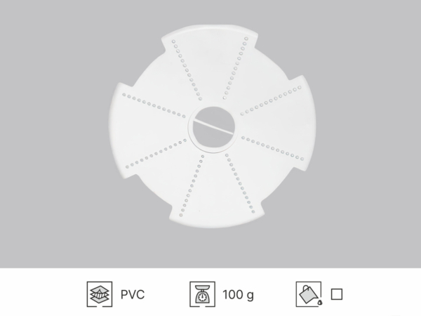 CHANDELIER SUPPORT CIRCLE 200X200MM