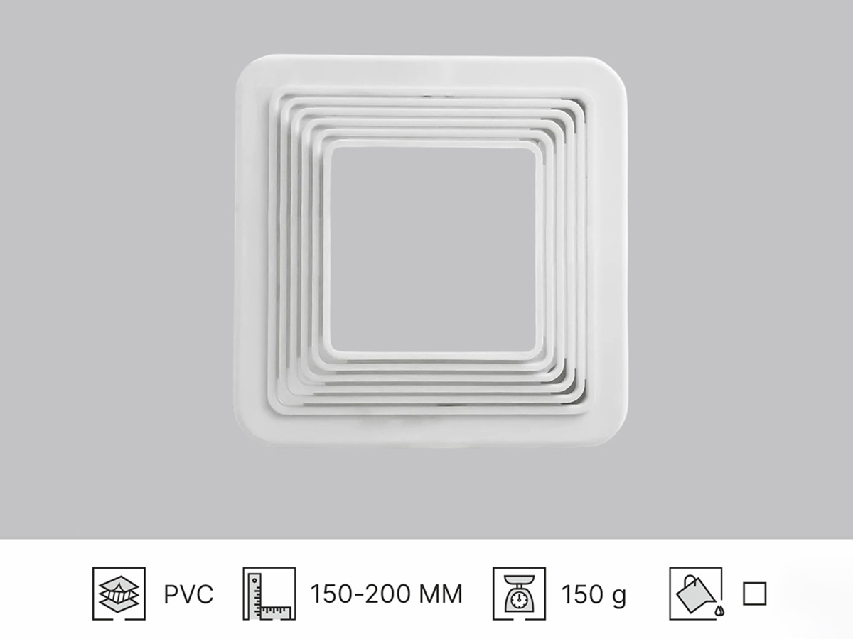 PLASTIC SUPPORT FOR RECESSED LIGHTS, ADJUSTABLE D110-160 / D115-155