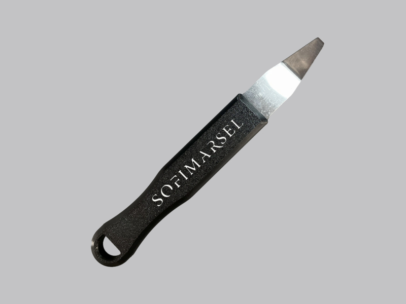 A 7-3 MOUNTING SPATULA FOR HARD-TO-REACH PLACES (STEEL, PLASTIC)