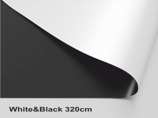 STRETCH CEILING WHITE&BLACK 320CM