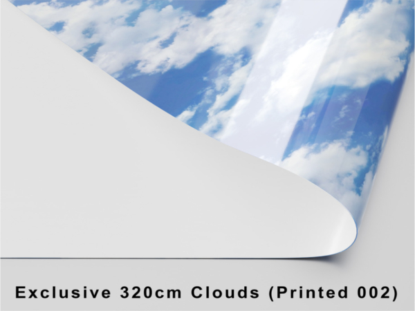 STRETCH CEILING CLOUDS 320CM