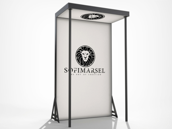 06-16 SUPPORT STRUCTURE FOR 06-16 PRO LIGHBOX CLASSIC ADVERTISING PANEL