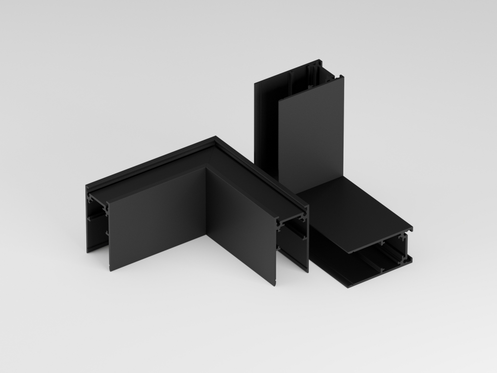 MC01-1 PREMANUFACTURED CORNER OF MAGNETIC TRACK RAIL