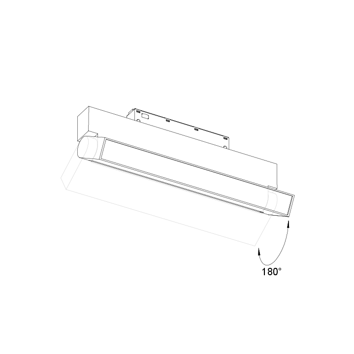 ML04-3 MAGNETIC TRACK LIGHT
