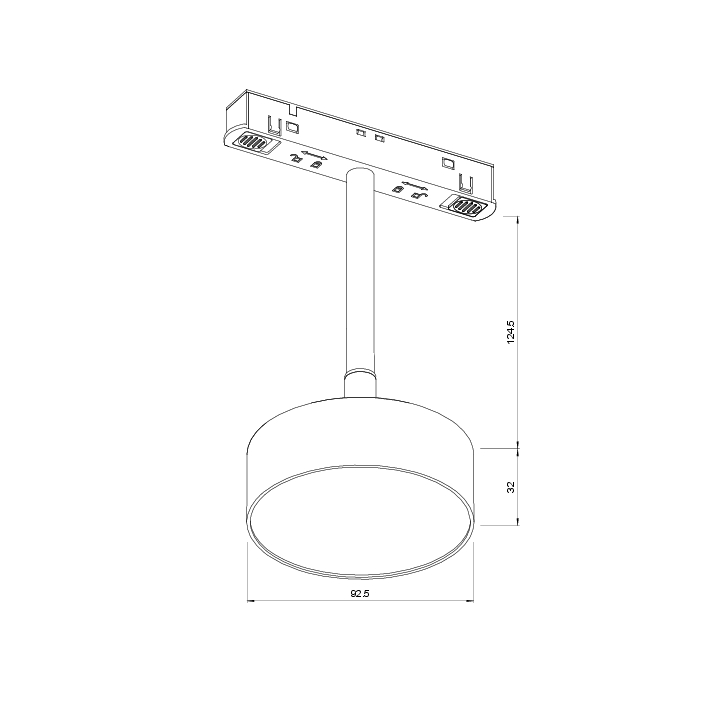 ML08-1/ML08-2 MAGNETIC TRACK LIGHT
