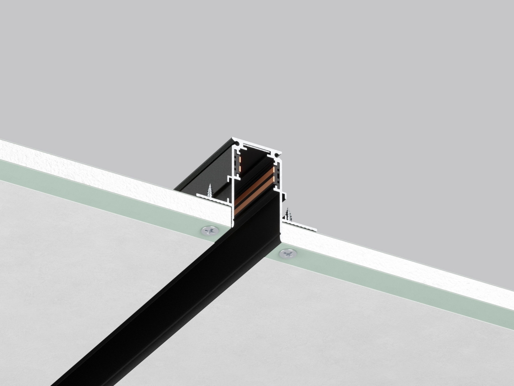 TRM03 MAGNETIC TRACK RAIL FOR PLASTERBOARD