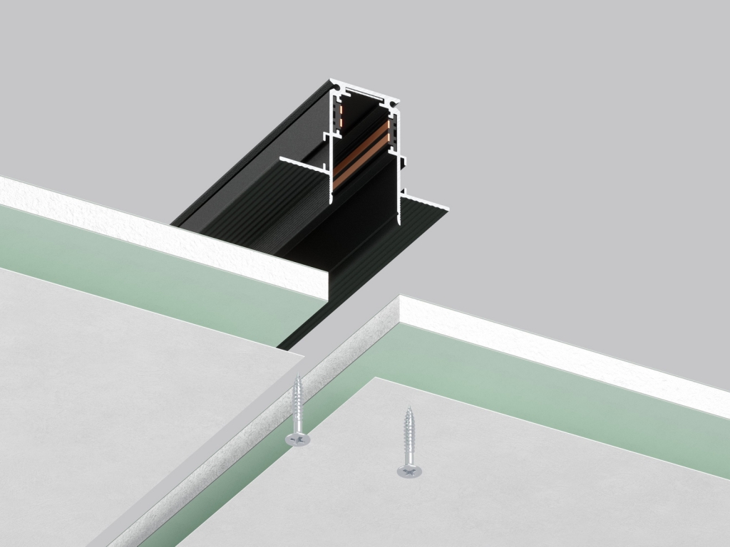 TRM03 MAGNETIC TRACK RAIL FOR PLASTERBOARD
