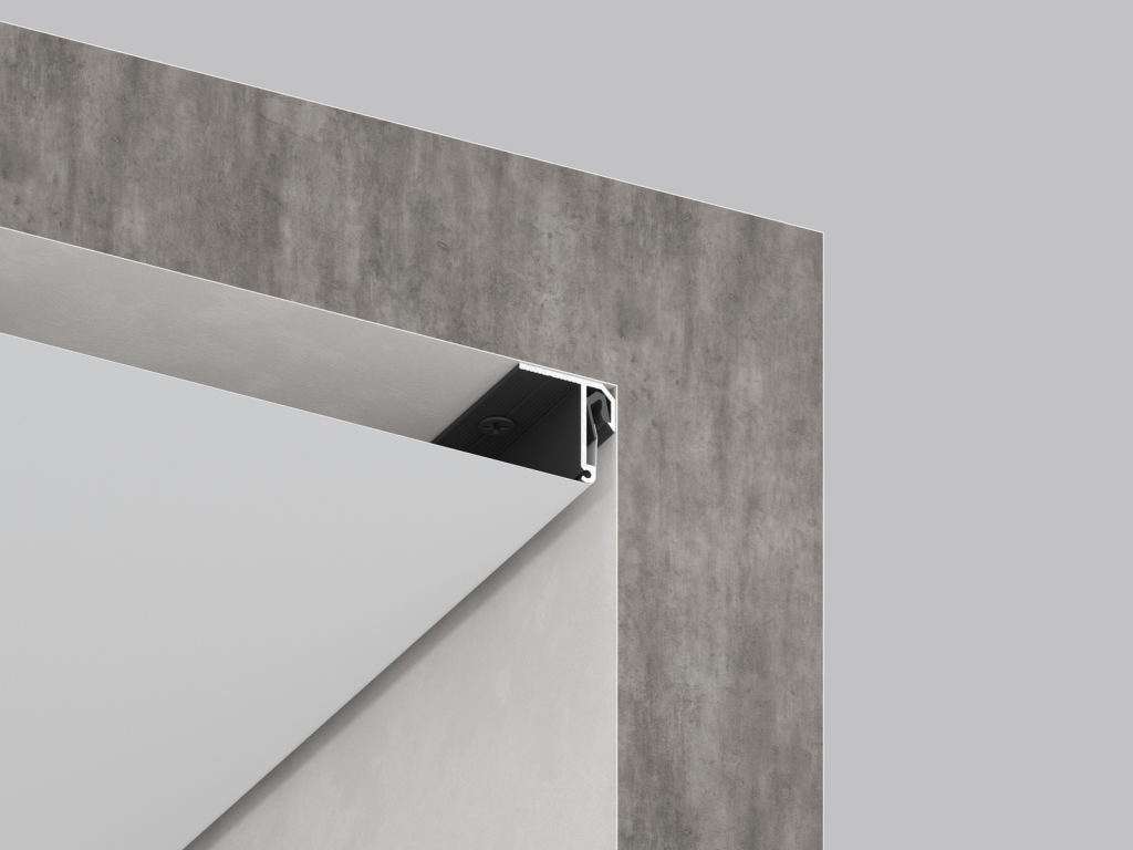 02-9 SHADOW PROFILE 5MM (CEILING MOUNTED)