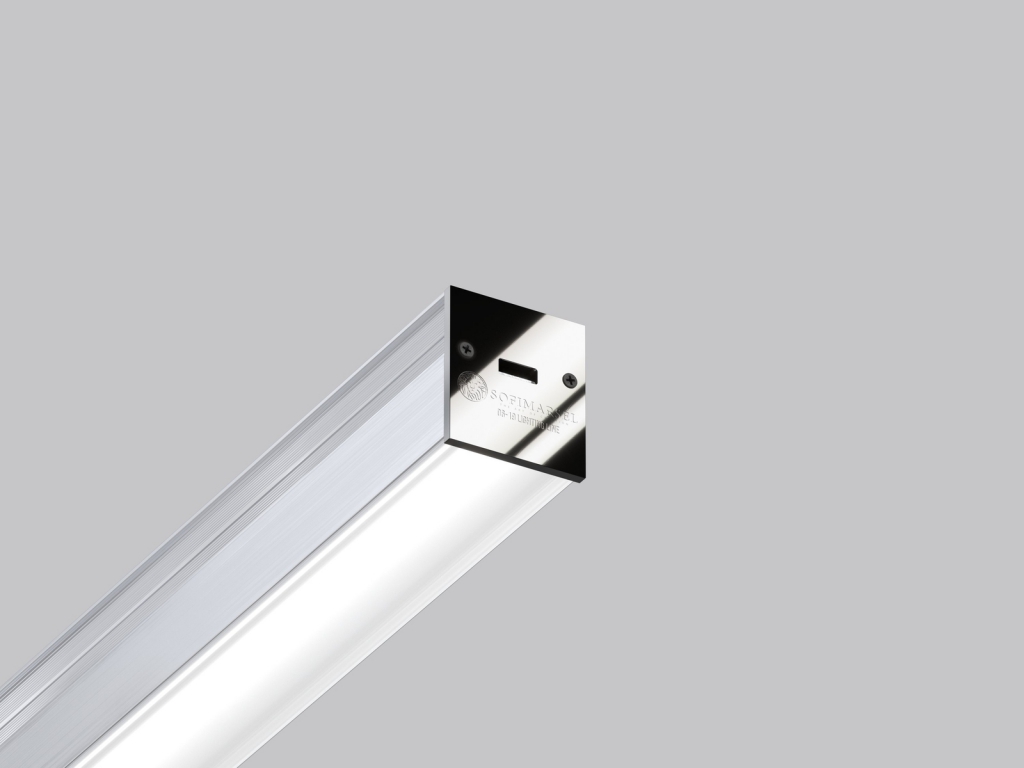 06-19 PROFILE FOR "LINEAR LIGHTING" WITH 33MM DIFFUSER